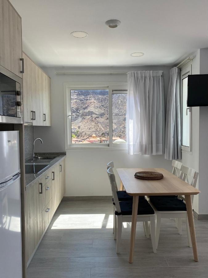 Billy'S Marina 360 With Pool Access Apartment Puerto De Mogan Bagian luar foto